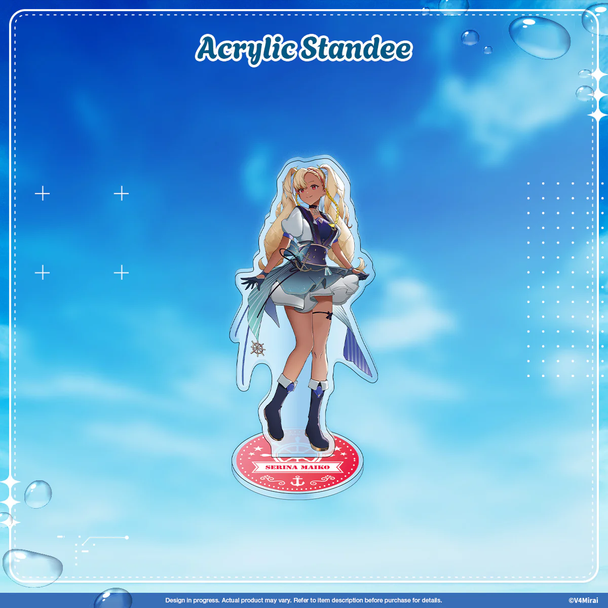 V4Mirai 2nd Anniversary Merch - Acrylic Standee - Image 2