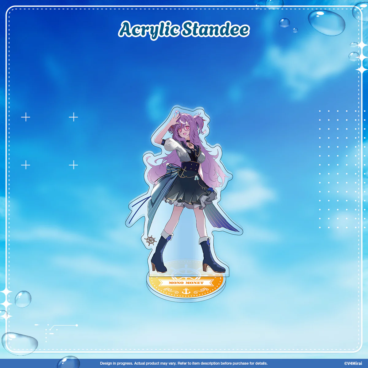 V4Mirai 2nd Anniversary Merch - Acrylic Standee - Image 3