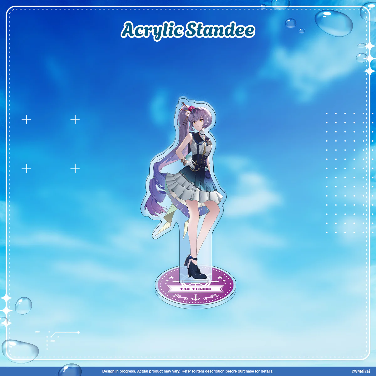 V4Mirai 2nd Anniversary Merch - Acrylic Standee - Image 4