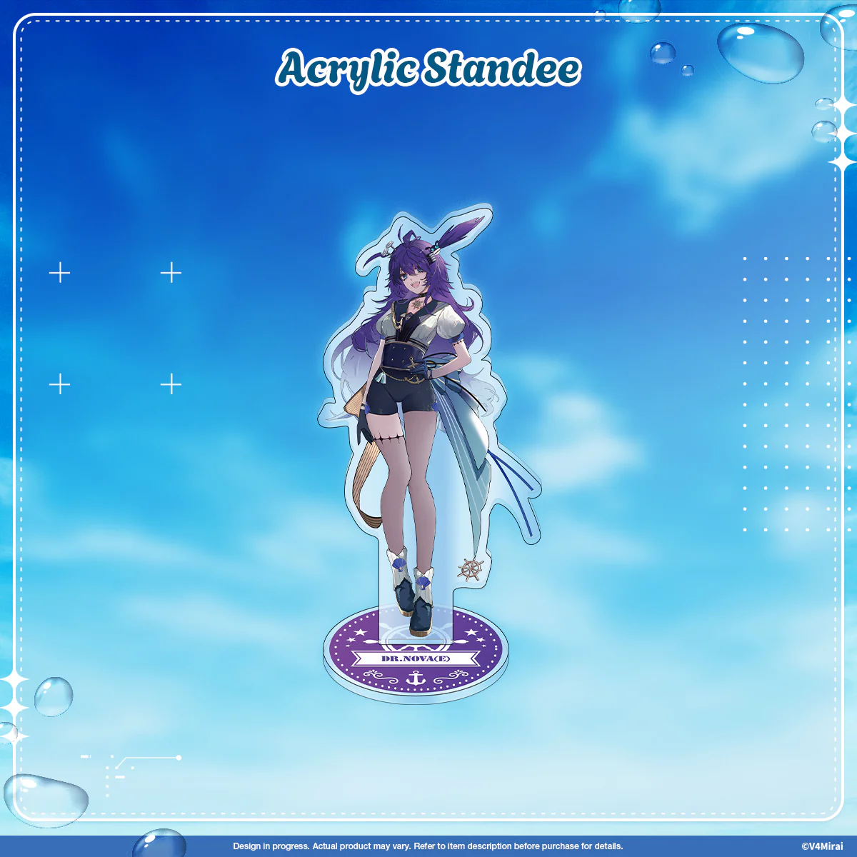 V4Mirai 2nd Anniversary Merch - Acrylic Standee - Image 6