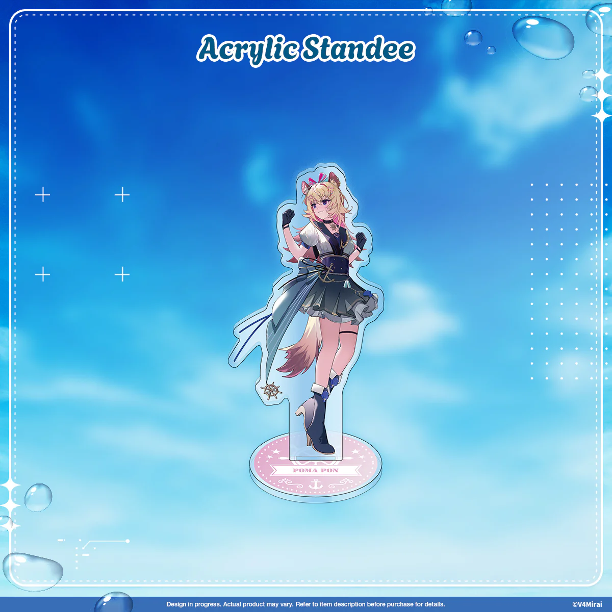 V4Mirai 2nd Anniversary Merch - Acrylic Standee - Image 9