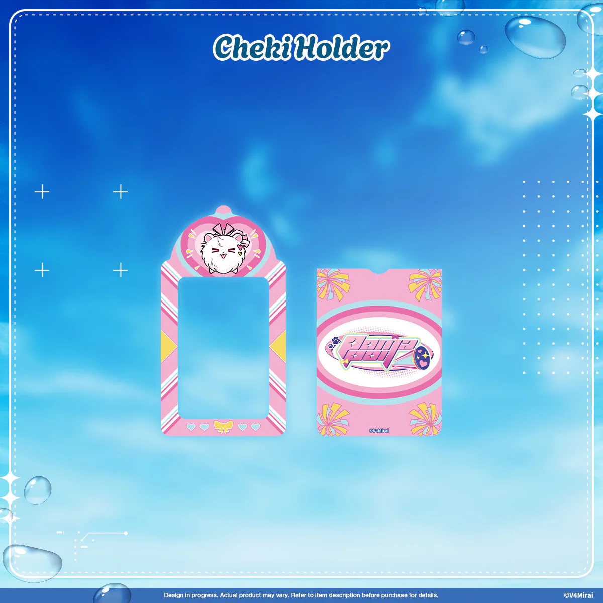V4Mirai 2nd Anniversary Merch - Cheki Holder - Image 10