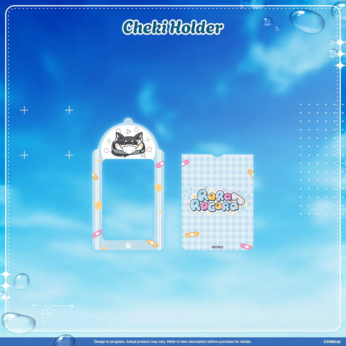 V4Mirai 2nd Anniversary Merch - Cheki Holder - Image 11