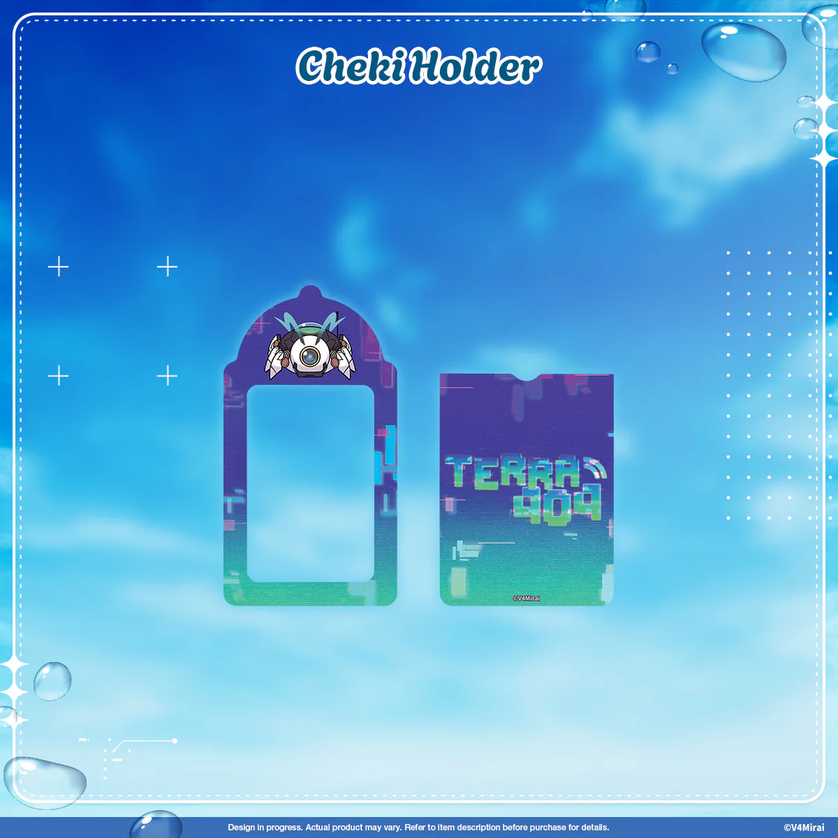 V4Mirai 2nd Anniversary Merch - Cheki Holder - Image 12