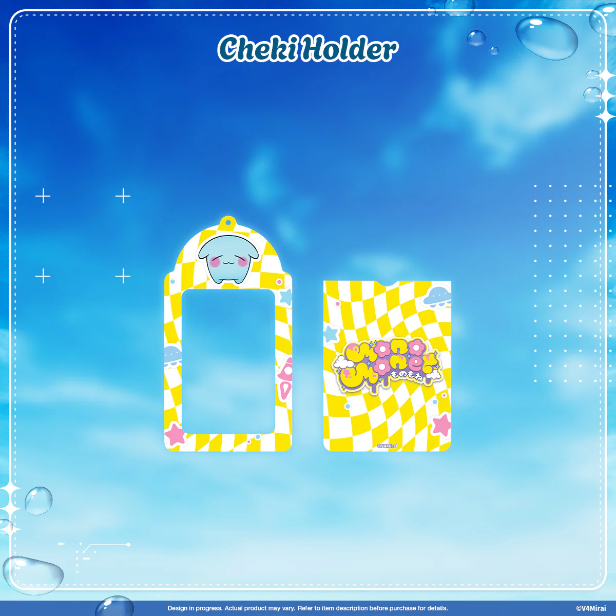V4Mirai 2nd Anniversary Merch - Cheki Holder - Image 3