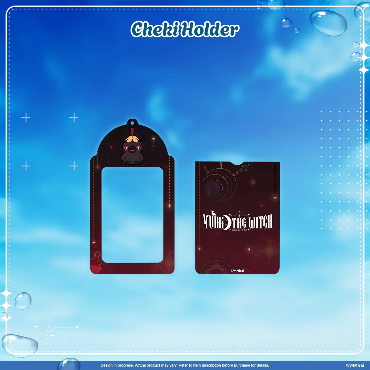 V4Mirai 2nd Anniversary Merch - Cheki Holder - Image 8