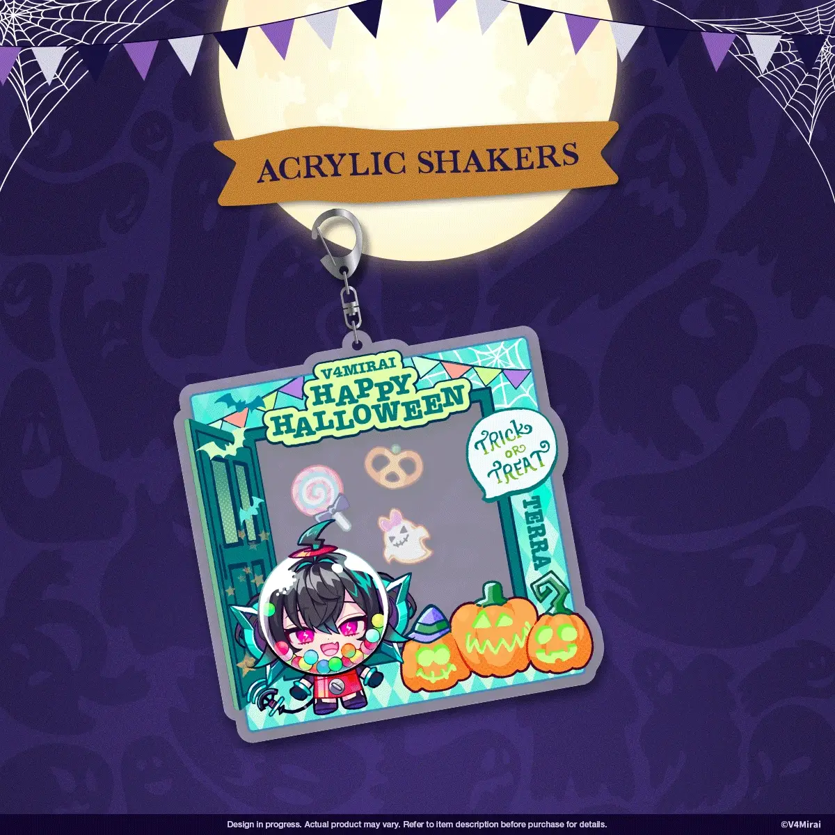 Candy Shaker Keychain - V4Nightmares Merch 2024 - Image 4