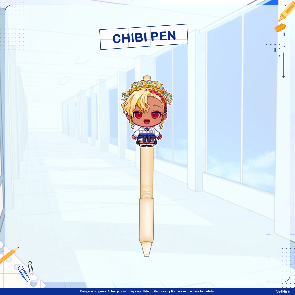Chibi Pen - V4Mirai Semester Start Merch 2025 - Image 3