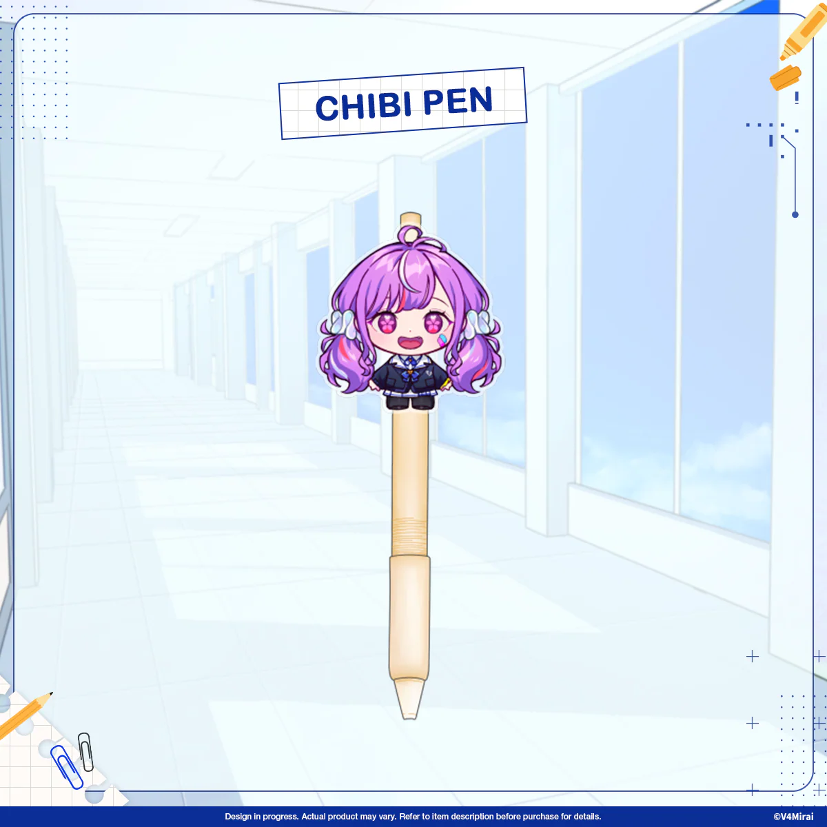 Chibi Pen - V4Mirai Semester Start Merch 2025 - Image 4
