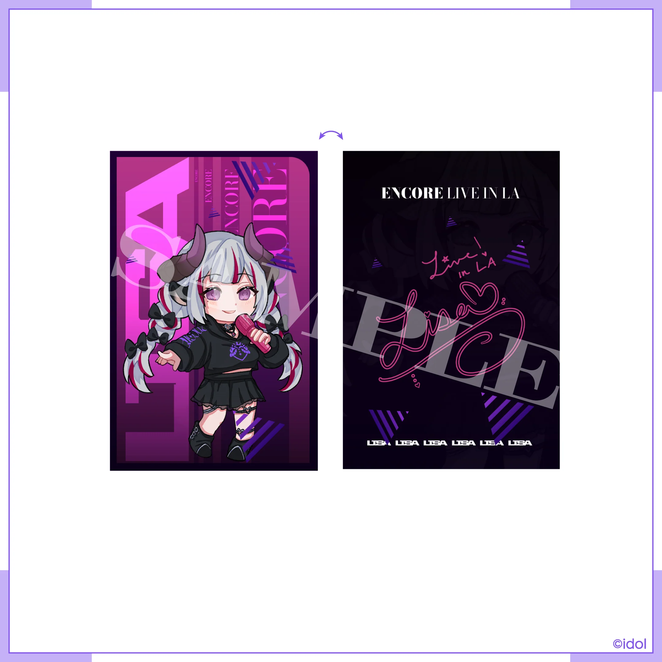 ENCORE Live in LA - Poster and Photocard bundle - Image 4