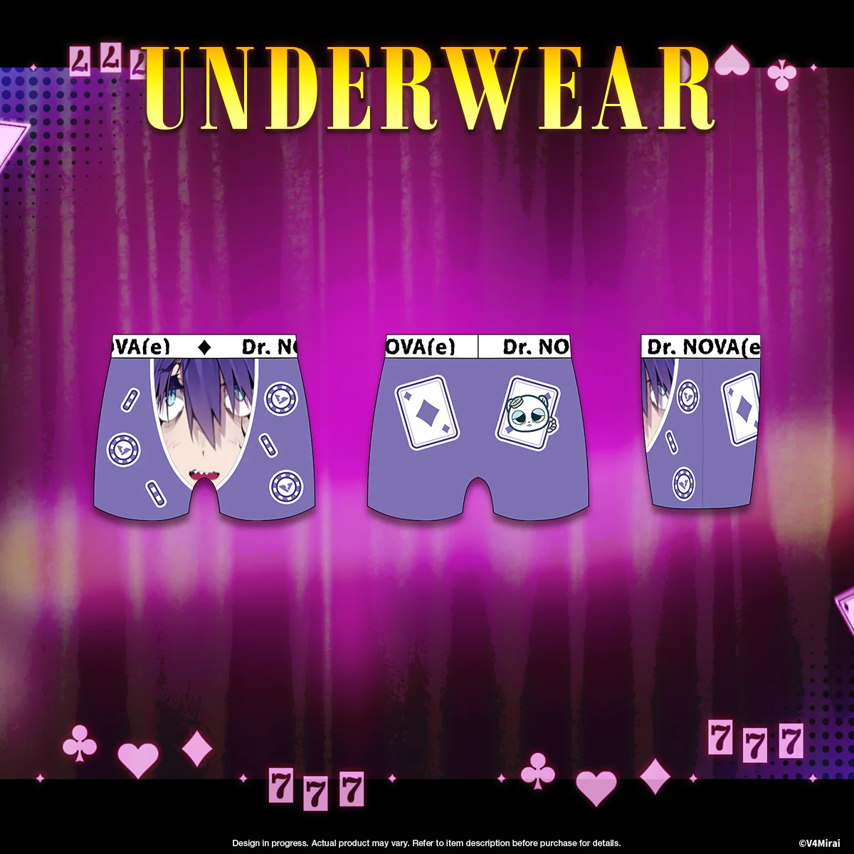 Lunalia 2nd Anniversary Merch - Lucky Underwear - Image 3