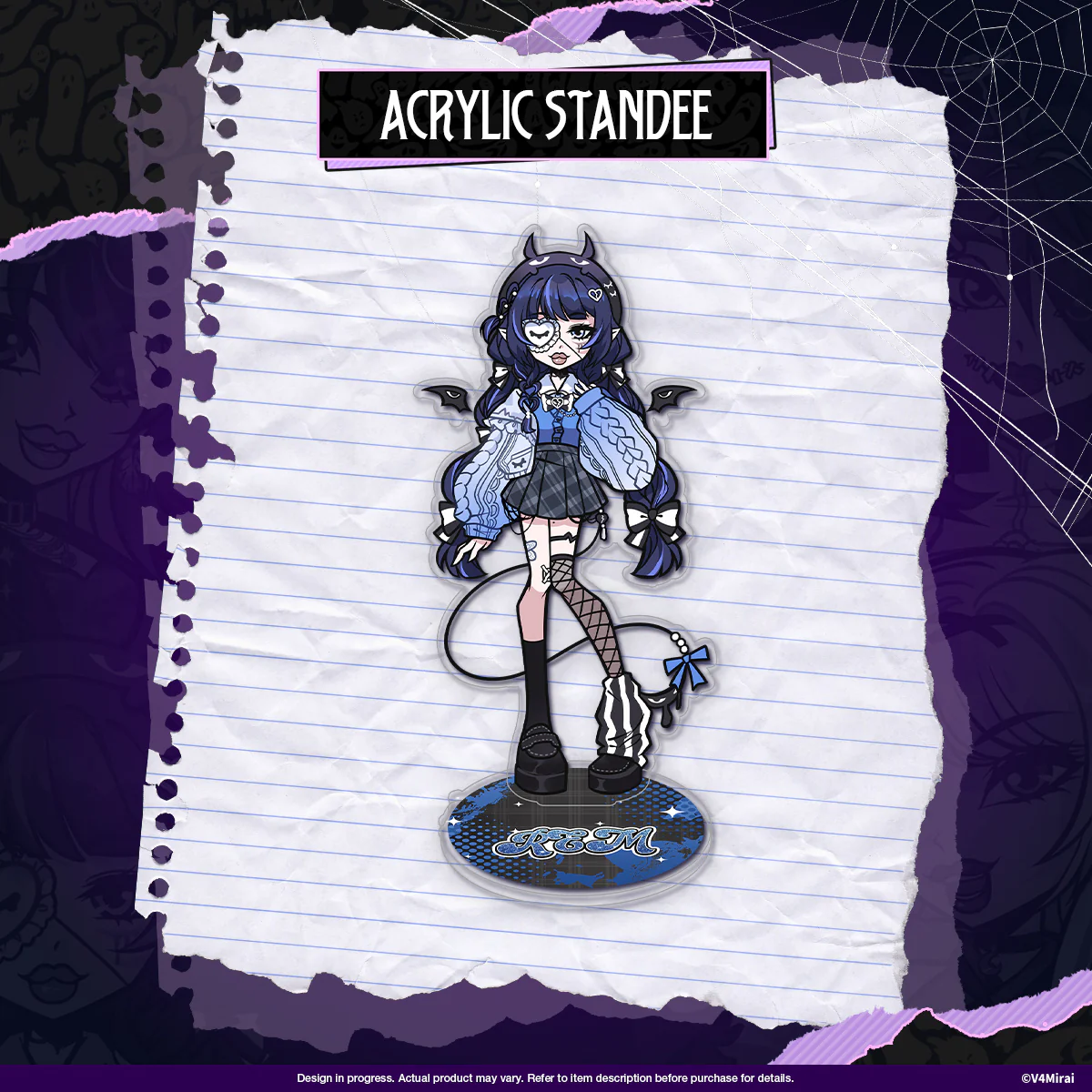 Lunalia Halloween Merch - Acrylic Standee - Image 4