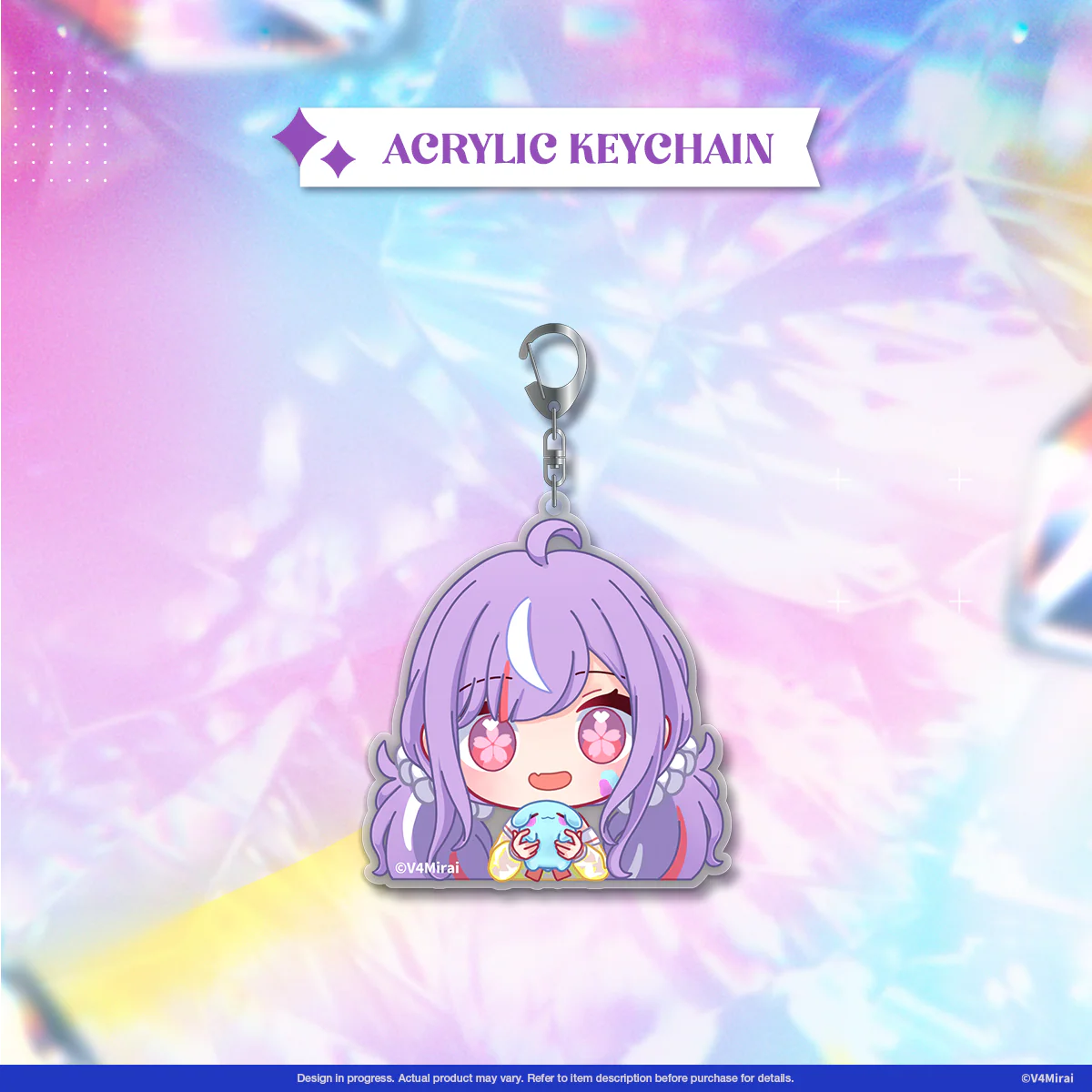 Petalight 1st Anniversary Merch - Petalight Acrylic Keychain - Image 3