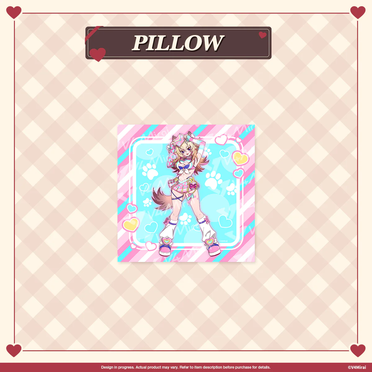 V4 Valentine 2025 - Pillow - Image 5