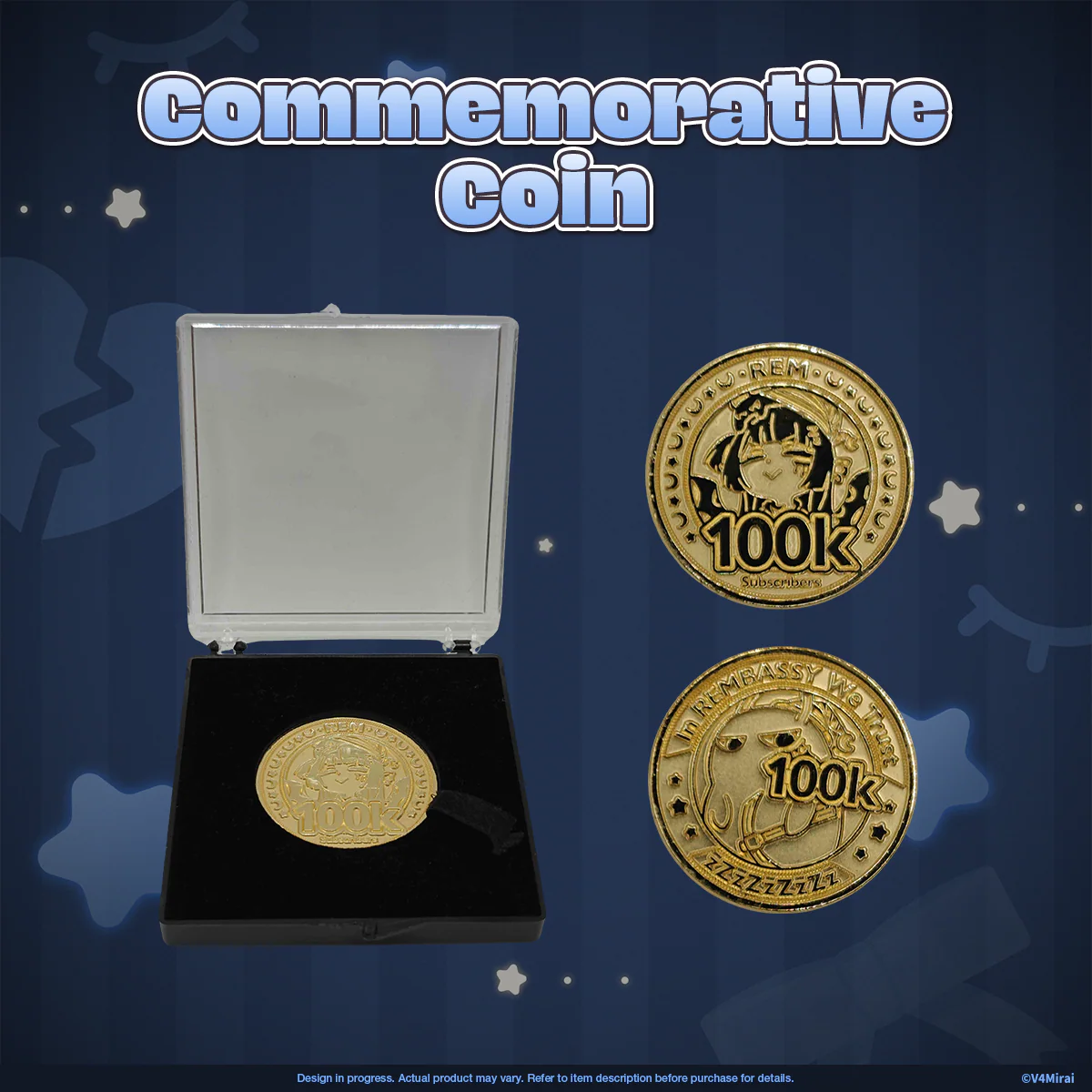 REM Kanashibari 100k Subscribers Celebration Merch - Image 6