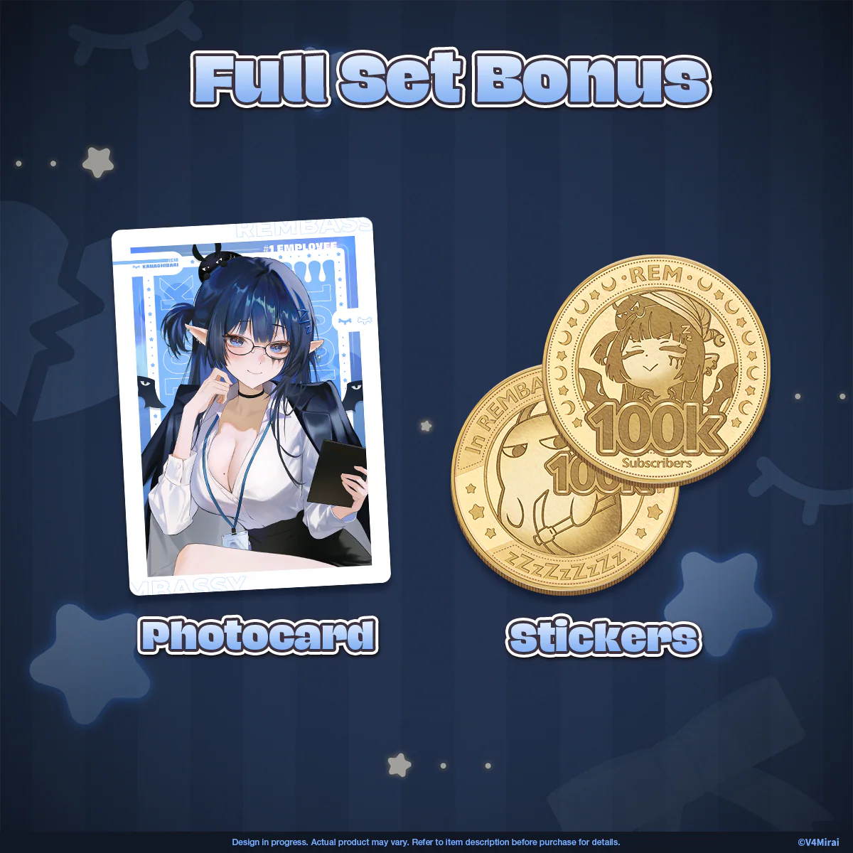 REM Kanashibari 100k Subscribers Celebration Merch - Image 7