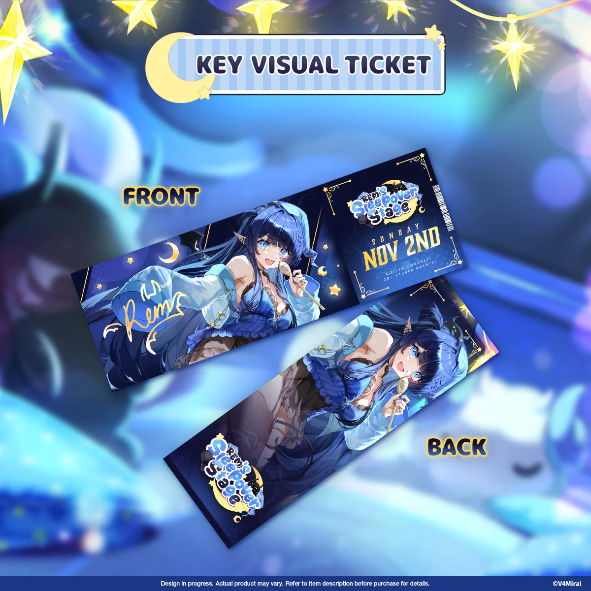 REM Kanashibari Sleepover Stage Merch - Image 6