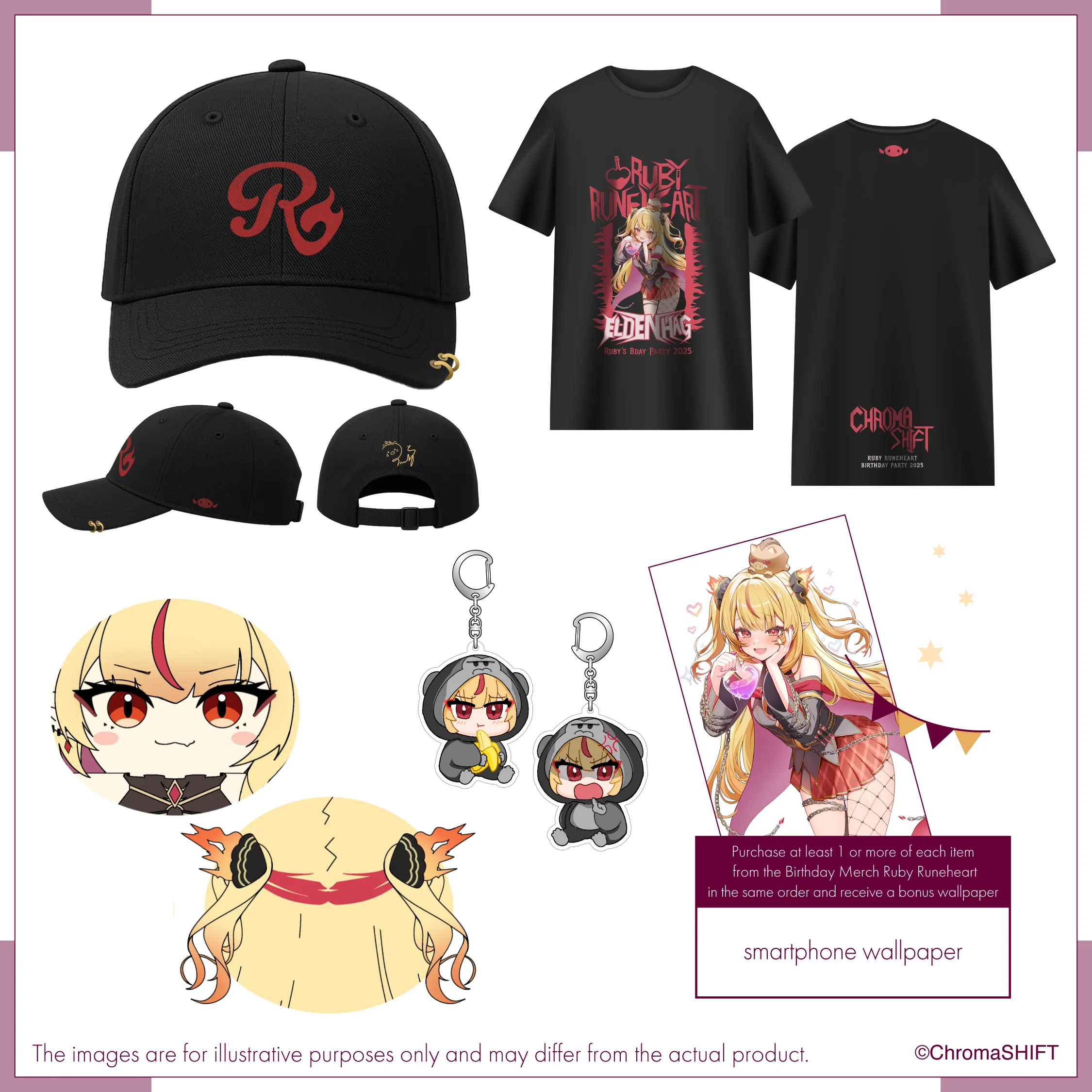 Ruby Runeheart Birthday Merch 2025 - Image 2