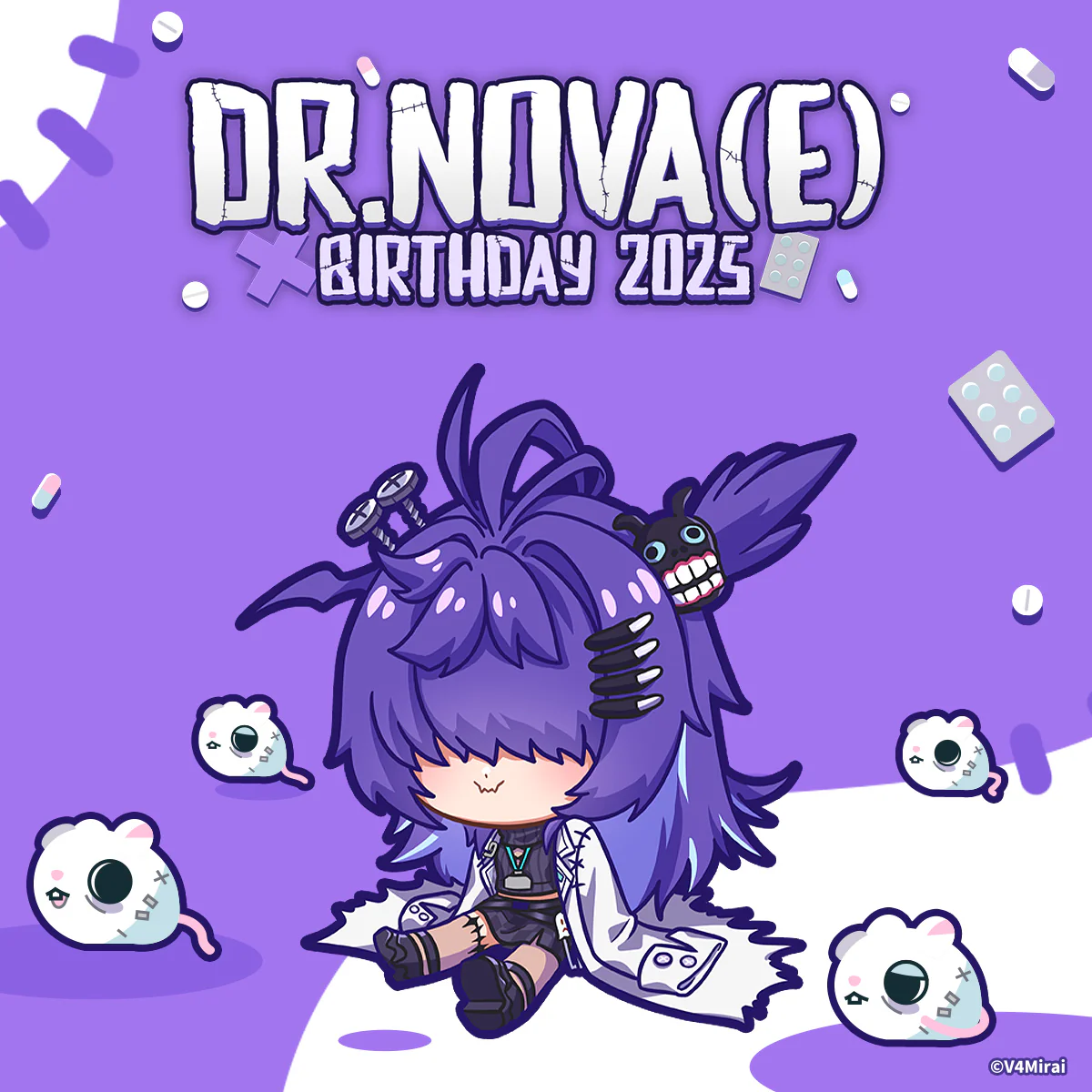 Dr.NOVA(e) Birthday Merch 2025
