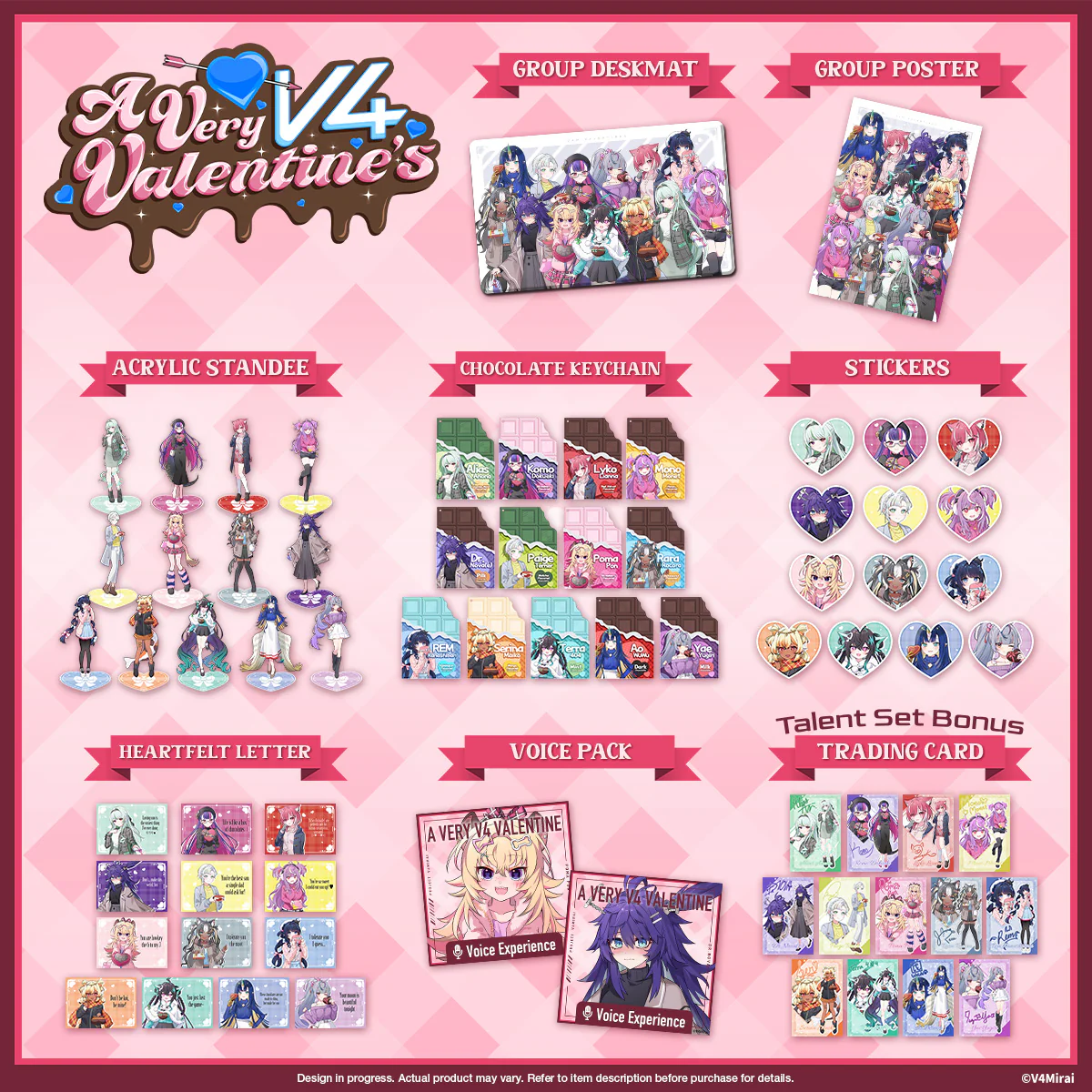A Very V4 Valentines - Acrylic Standee - Image 15