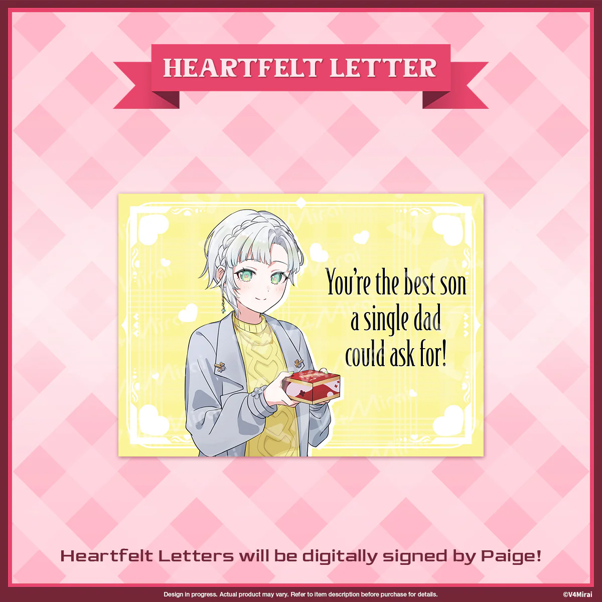 A Very V4 Valentines - Heartfelt Letter - Image 13