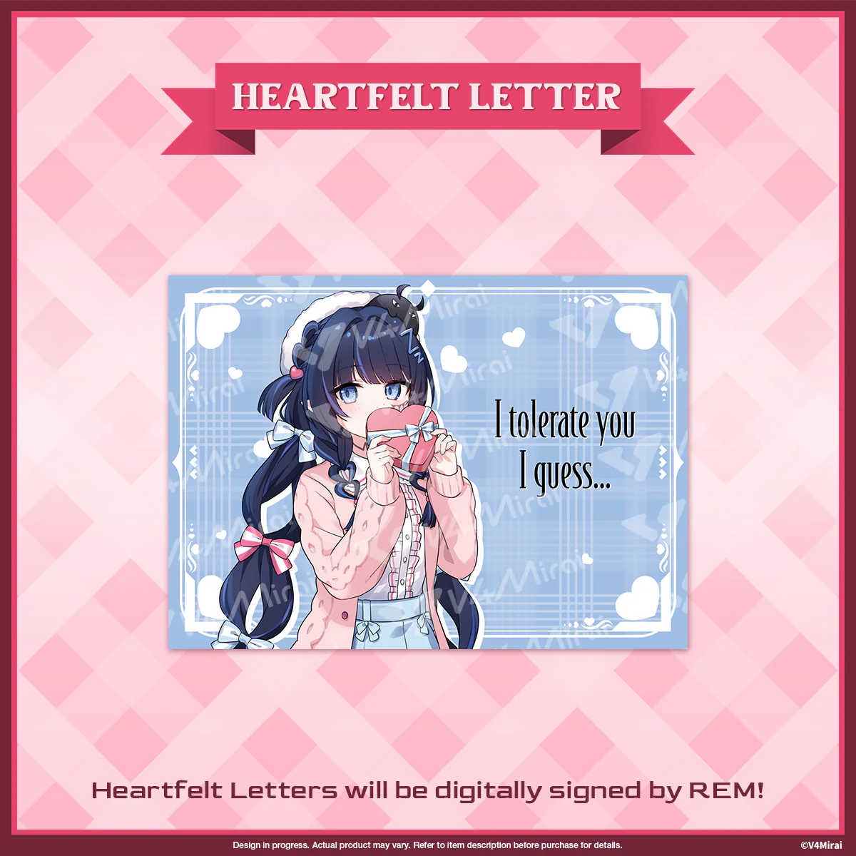 A Very V4 Valentines - Heartfelt Letter - Image 6