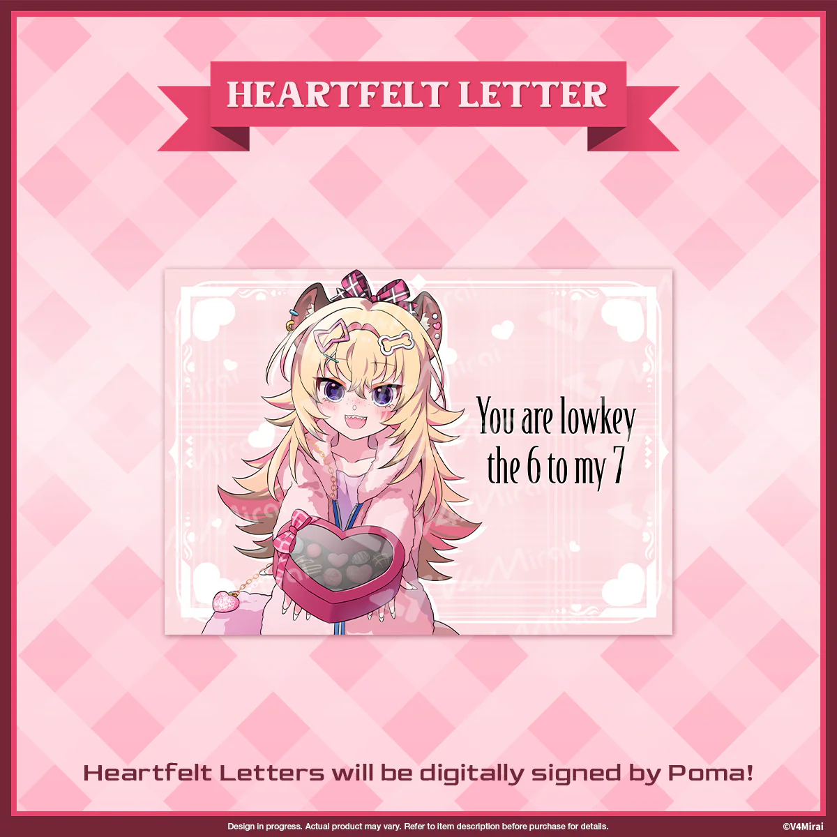 A Very V4 Valentines - Heartfelt Letter - Image 7