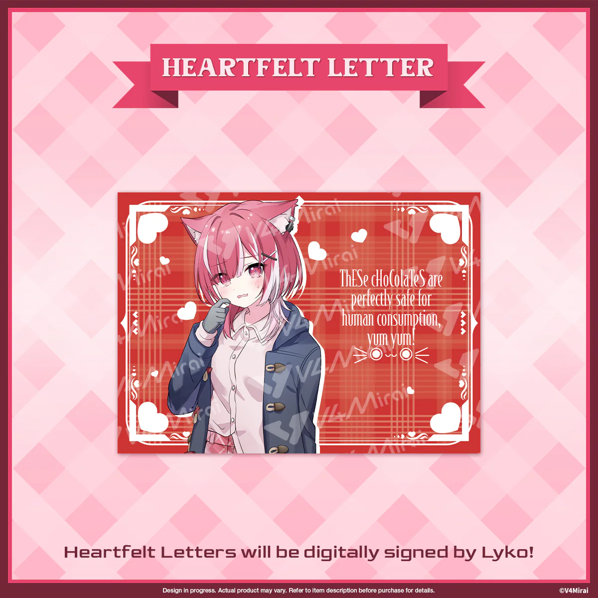 A Very V4 Valentines - Heartfelt Letter - Image 8
