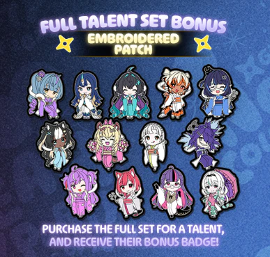 V4Mirai 2026 New Year Blessings Merch - Rubber Keychain - Image 16