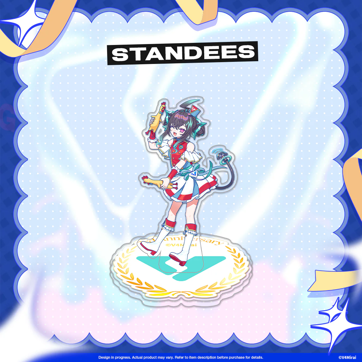V4Mirai 3rd Anniversary Merch - Acrylic Standee - Image 10