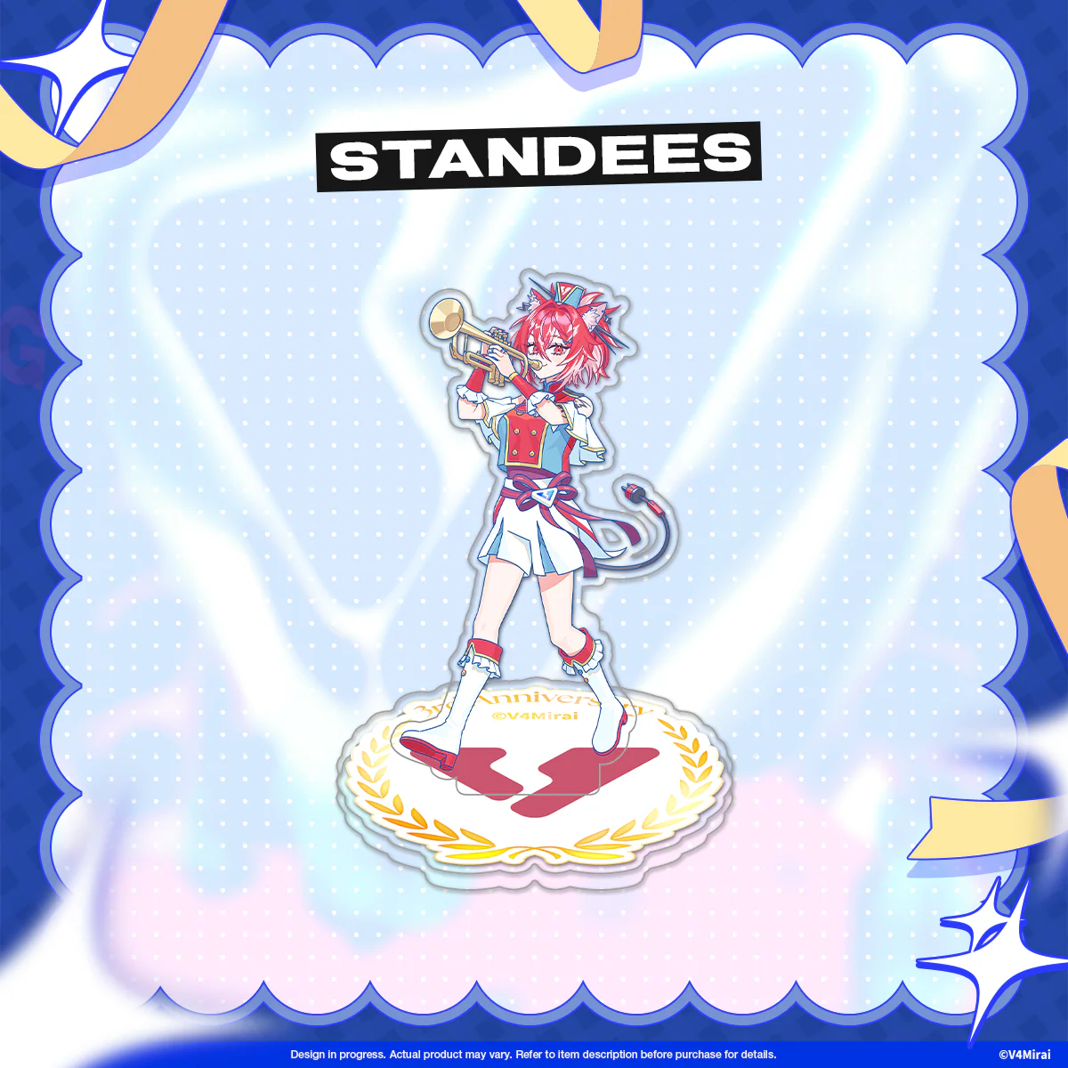 V4Mirai 3rd Anniversary Merch - Acrylic Standee - Image 7