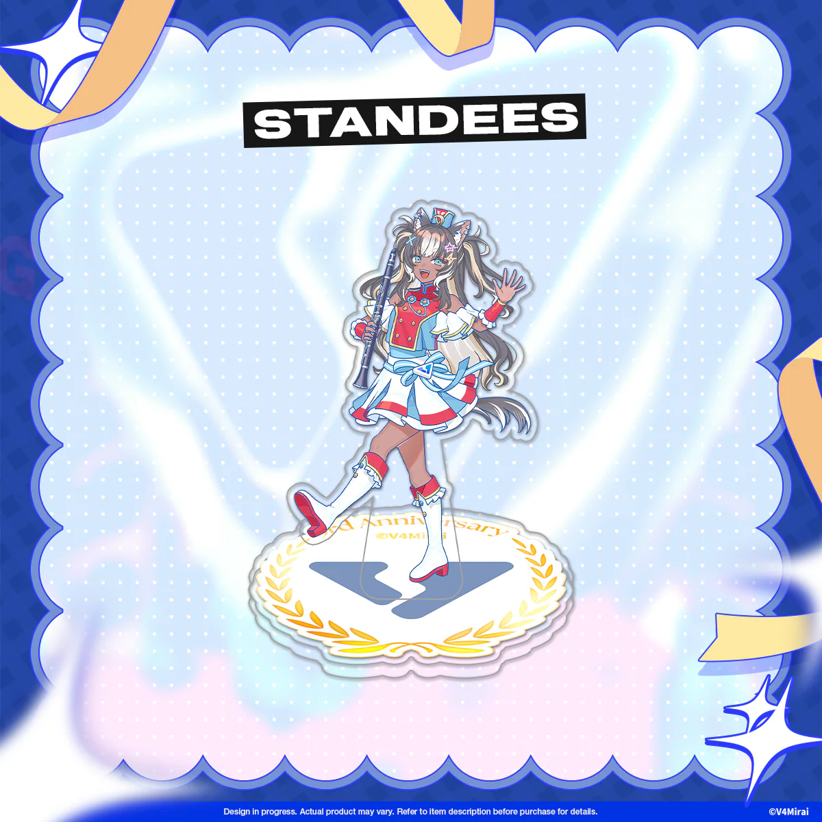 V4Mirai 3rd Anniversary Merch - Acrylic Standee - Image 9