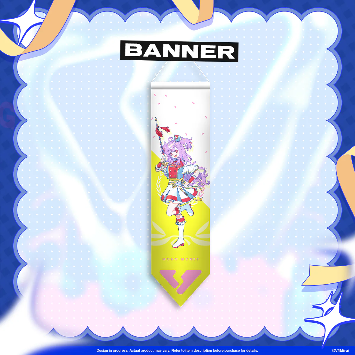 V4Mirai 3rd Anniversary Merch - Banner - Image 3