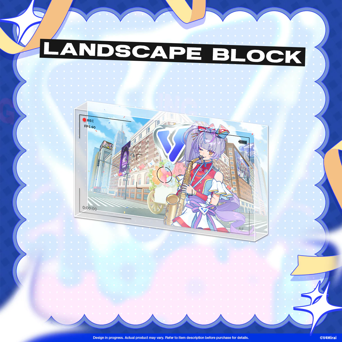 V4Mirai 3rd Anniversary Merch - Landscape Block - Image 2