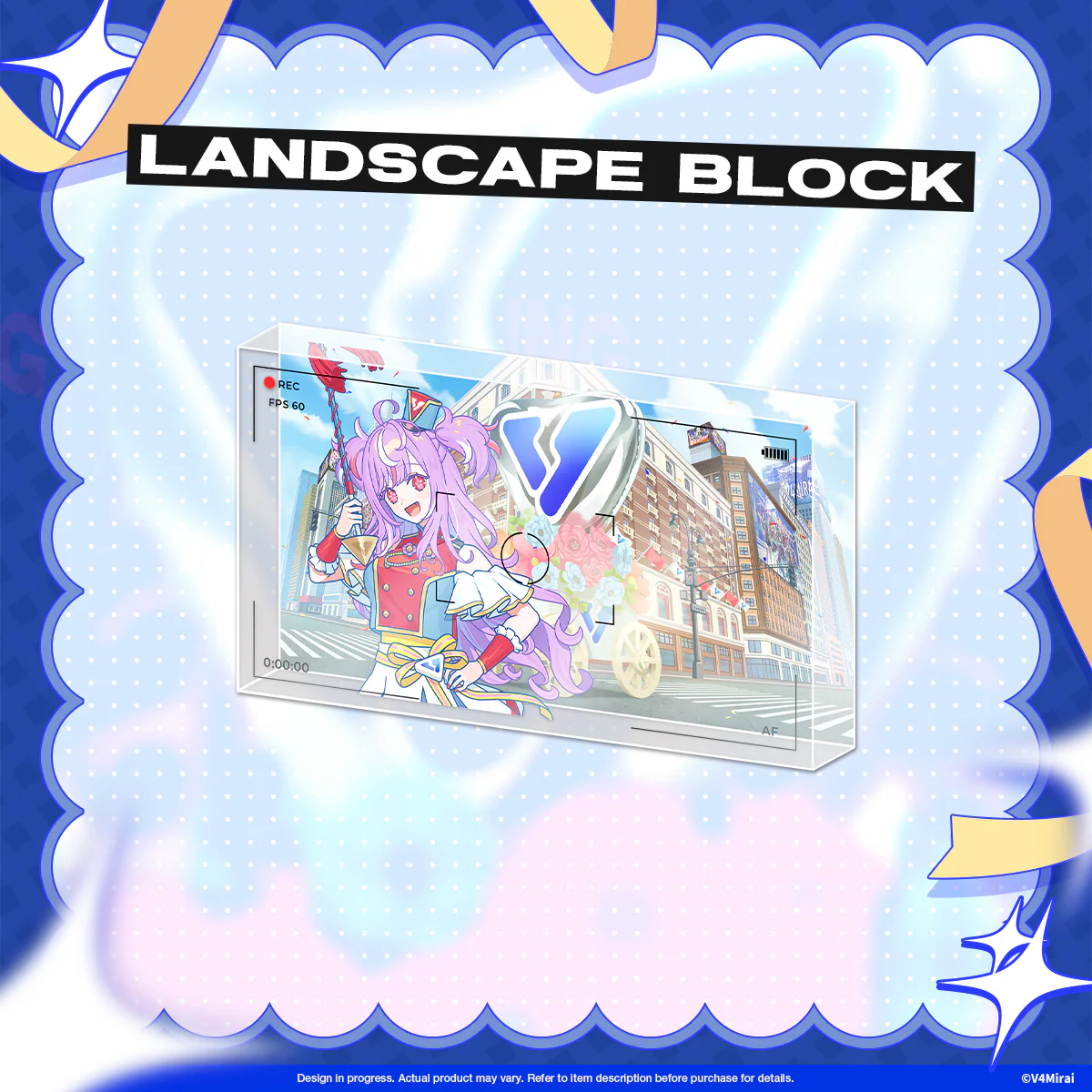 V4Mirai 3rd Anniversary Merch - Landscape Block - Image 3