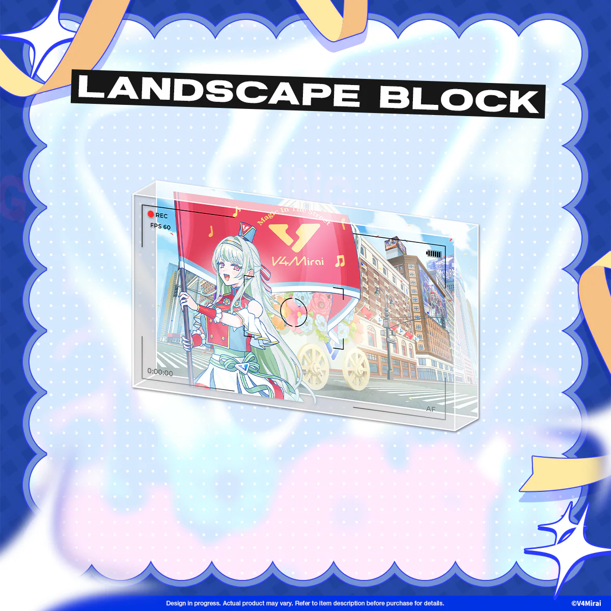 V4Mirai 3rd Anniversary Merch - Landscape Block - Image 6