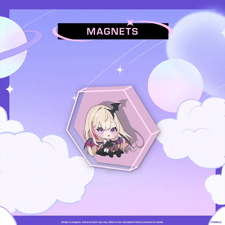 Chibi Delight Merch - Magnetic Mini-Acrylics - Image 3