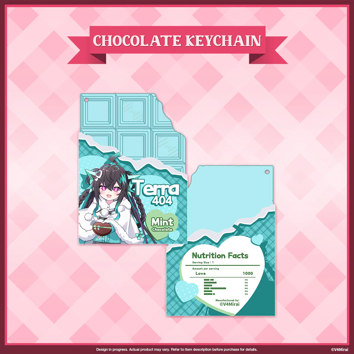 A Very V4 Valentines - Chocolate Keychain (not edible) - Image 10