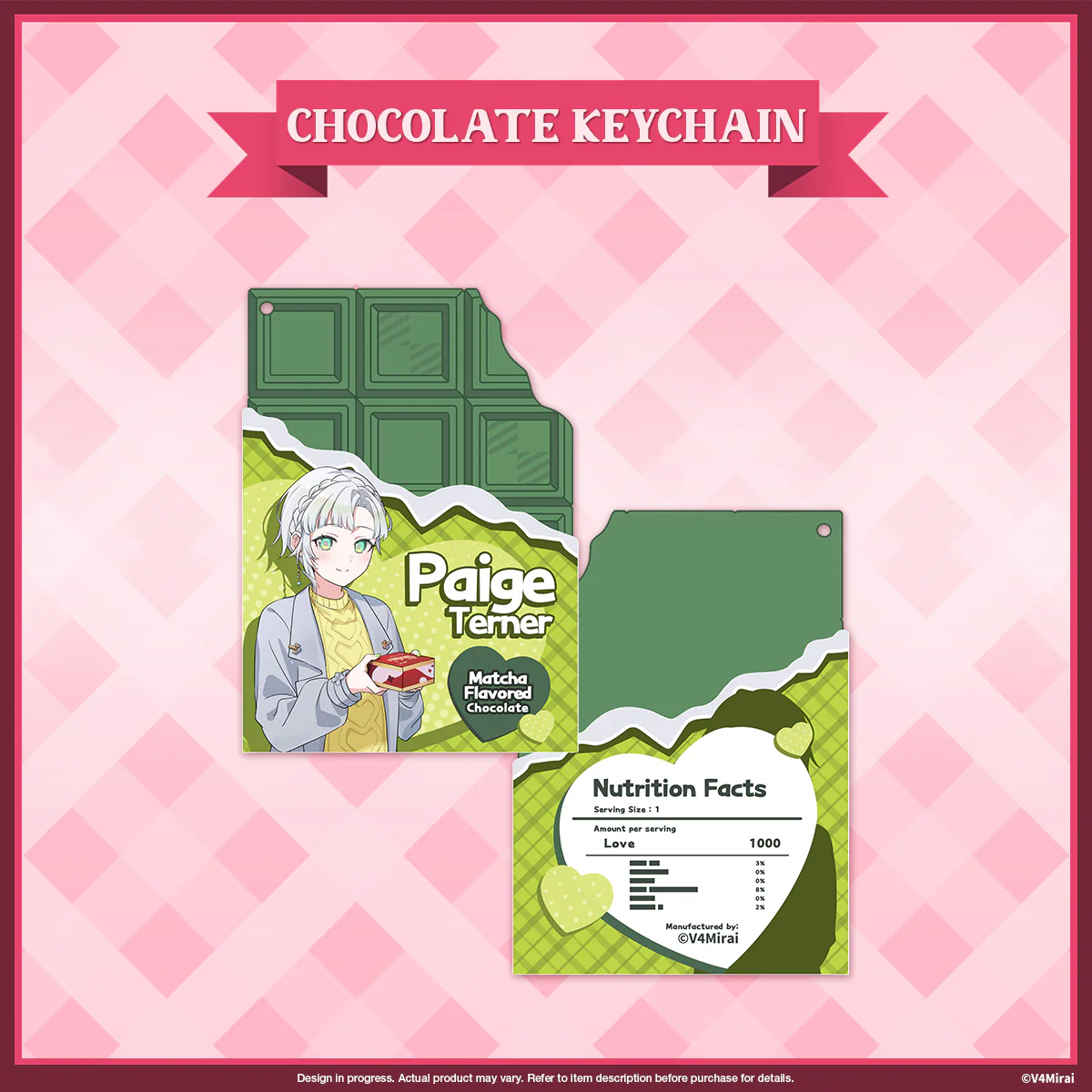 A Very V4 Valentines - Chocolate Keychain (not edible) - Image 13