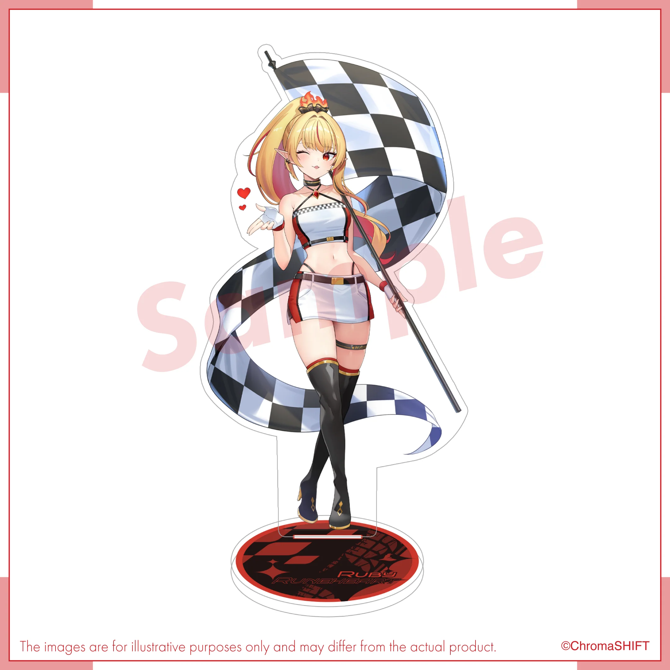 Virtual Grand Prix Merch - Acrylic Standee - Image 12