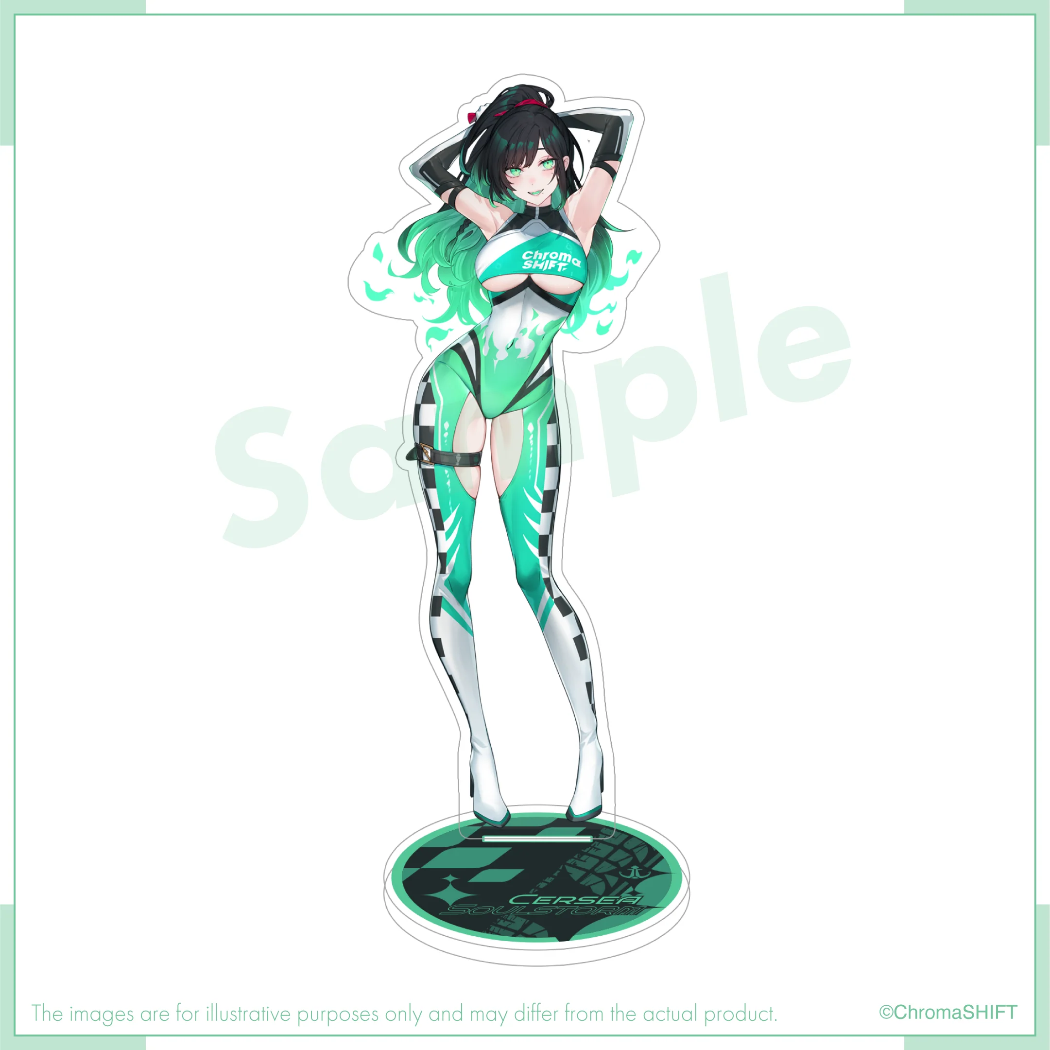Virtual Grand Prix Merch - Acrylic Standee - Image 2