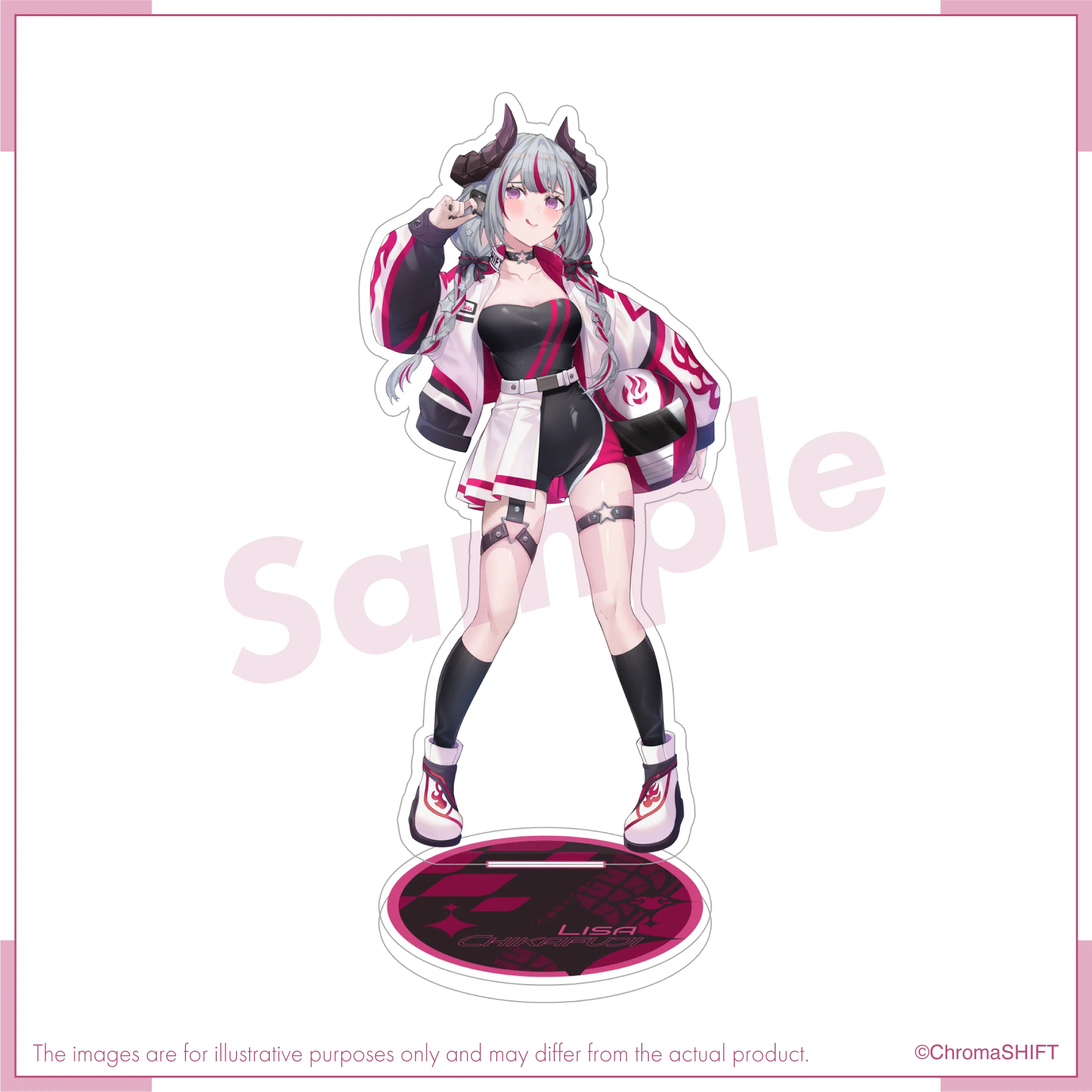 Virtual Grand Prix Merch - Acrylic Standee - Image 3