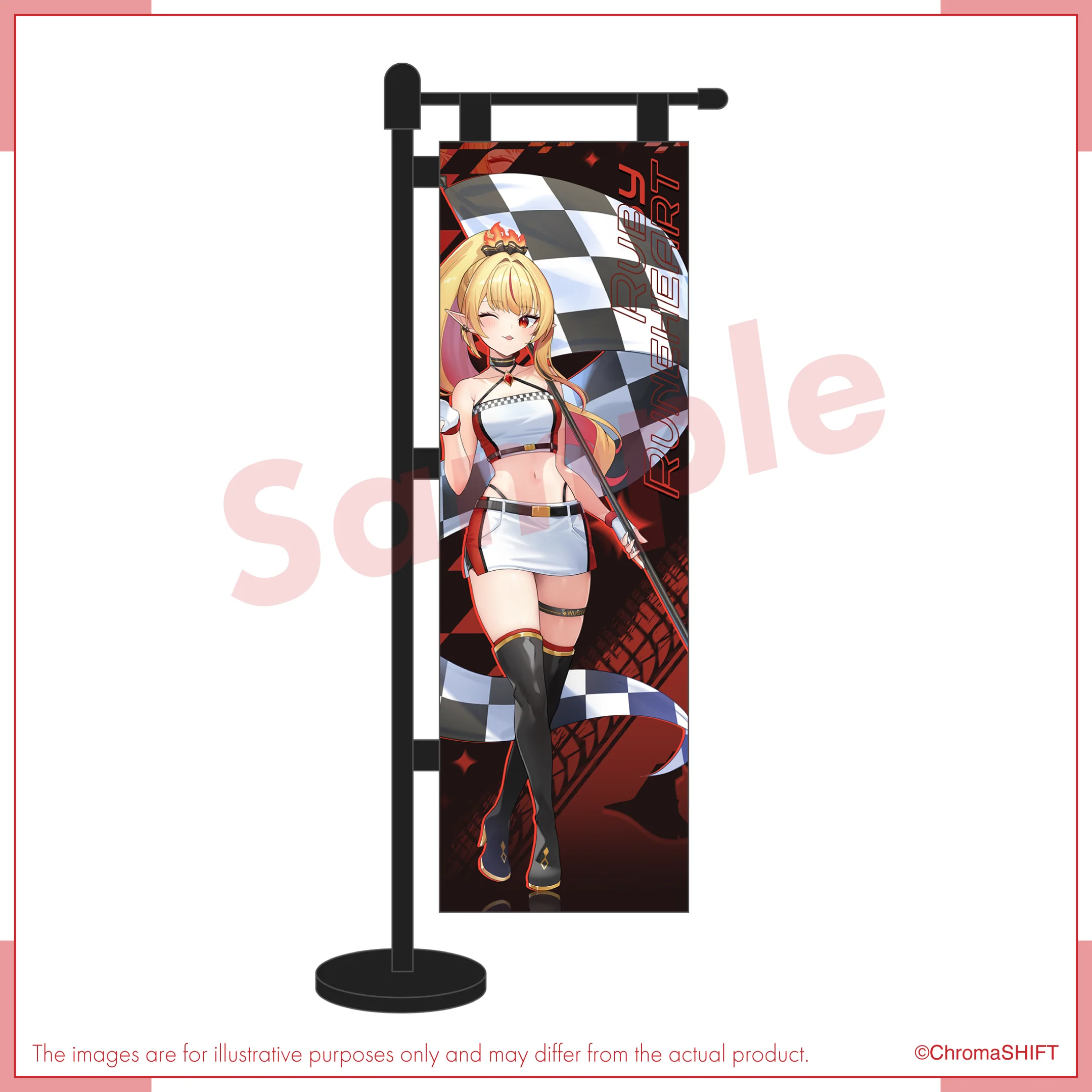 Virtual Grand Prix Merch - Desk Flag - Image 12