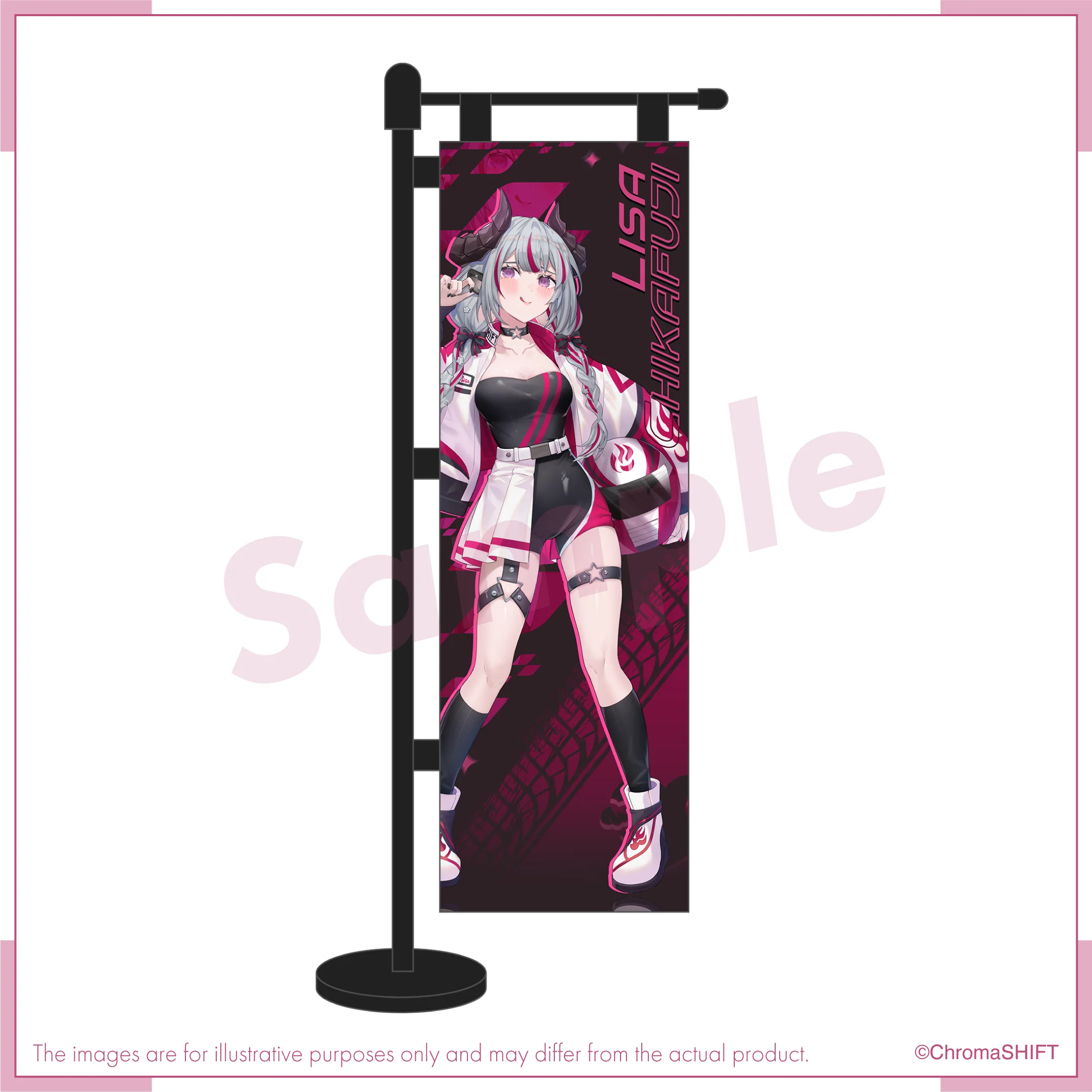 Virtual Grand Prix Merch - Desk Flag - Image 3