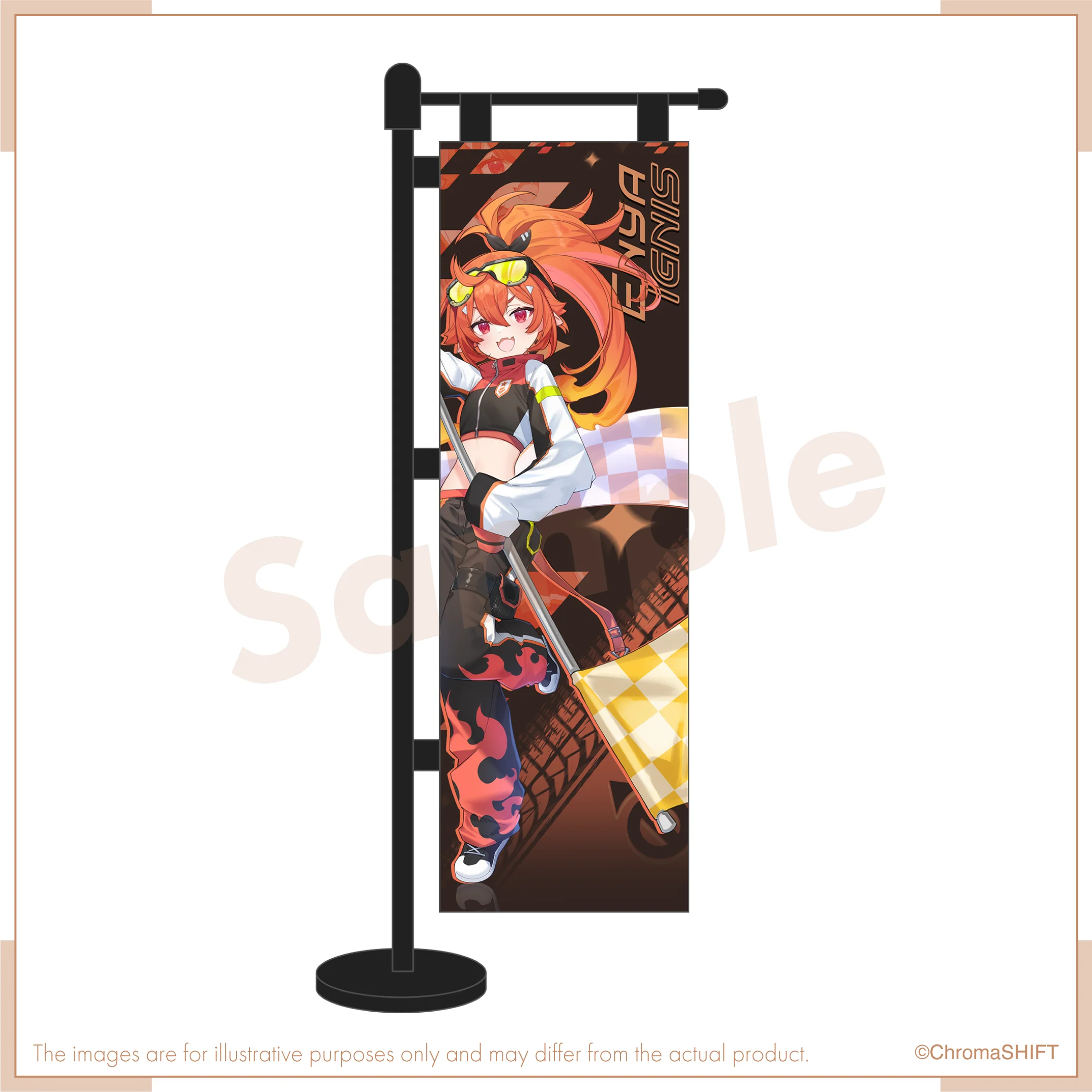 Virtual Grand Prix Merch - Desk Flag - Image 5