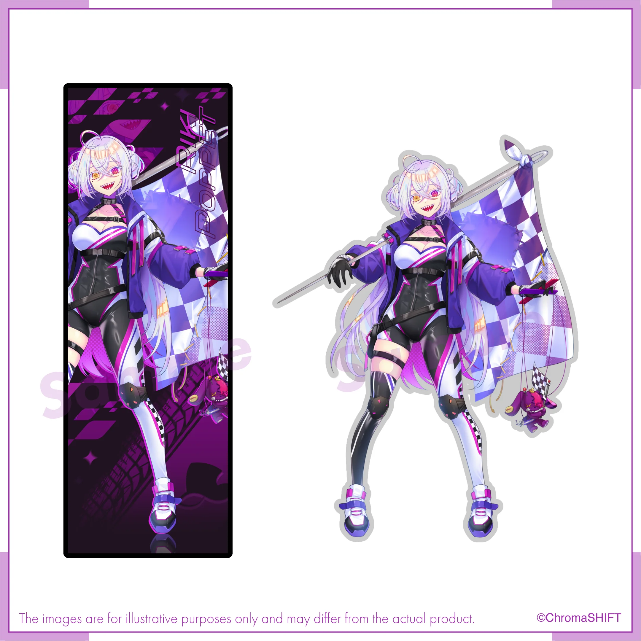 Virtual Grand Prix Merch - Sticker Set - Image 10