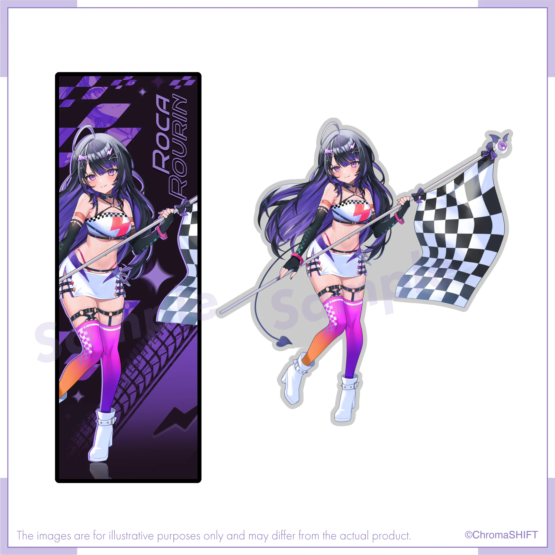 Virtual Grand Prix Merch - Sticker Set - Image 11