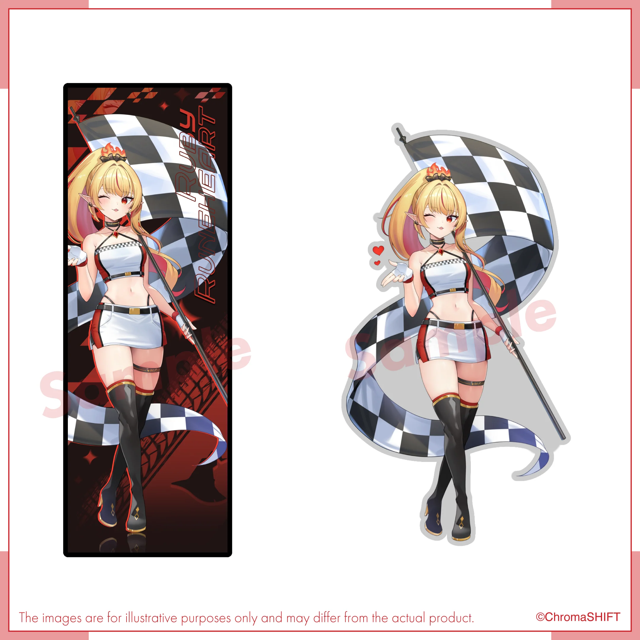 Virtual Grand Prix Merch - Sticker Set - Image 12