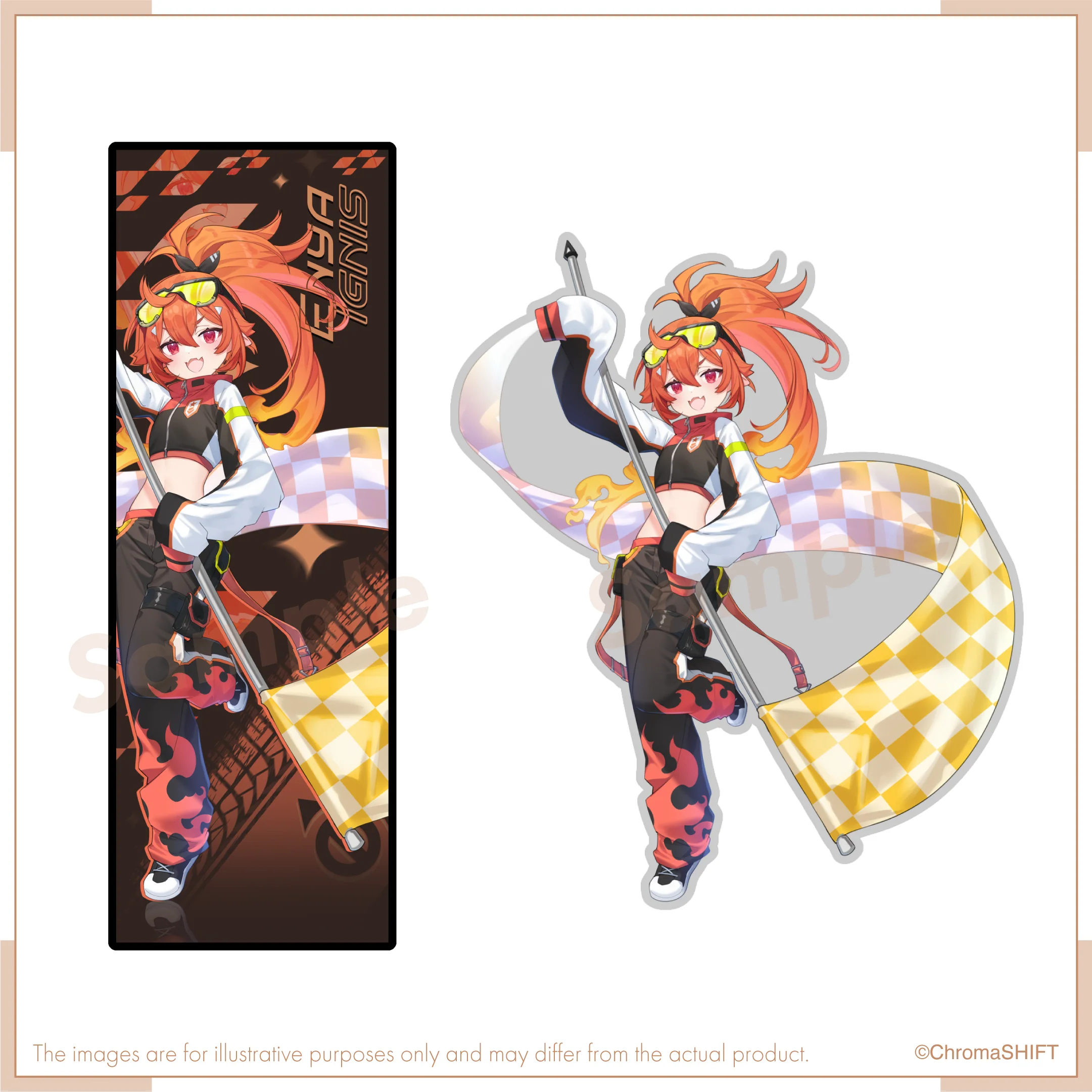 Virtual Grand Prix Merch - Sticker Set - Image 5