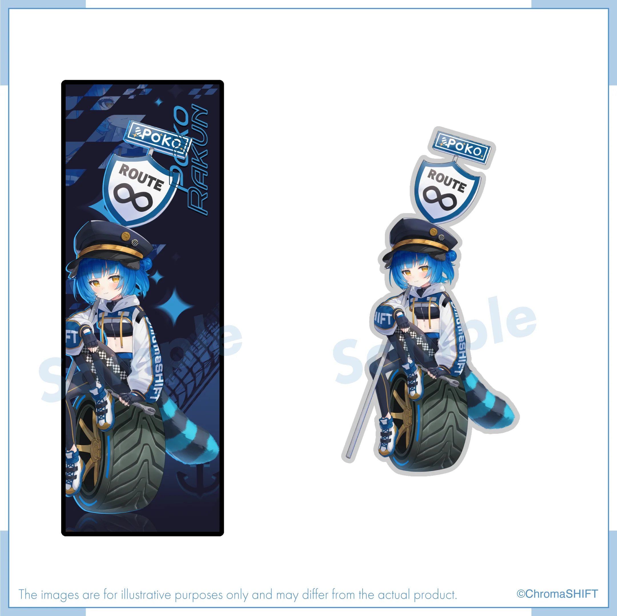 Virtual Grand Prix Merch - Sticker Set - Image 9